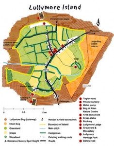 Lullymore Island Map