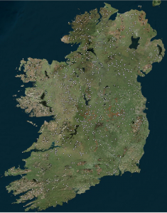 IPCC peatland sites map 2018